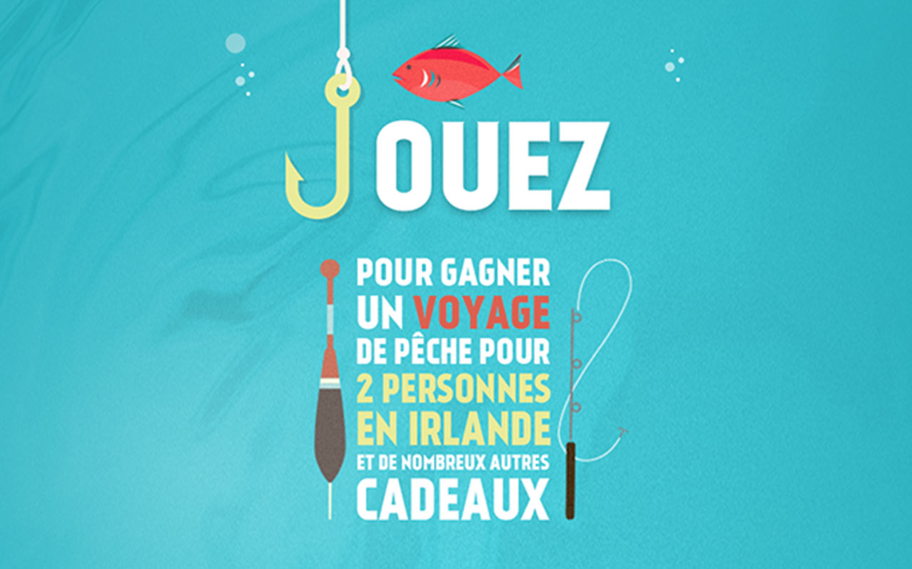 Je pêche en ligne